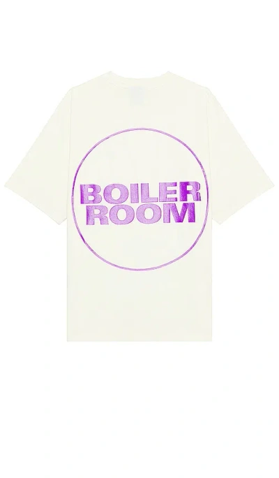 Boiler Room Core T-shirt In 白色