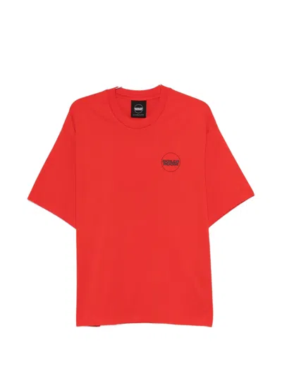 Boiler Room Logo-print T-shirt In Red
