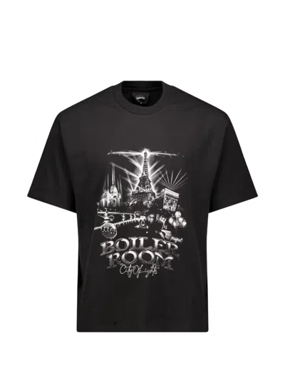 Boiler Room Paris City T-shirt In Black