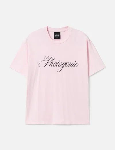 Boiler Room Photogenic T-shirt In Pink