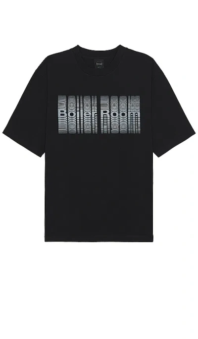 Boiler Room Reverb T-shirt In 黑色