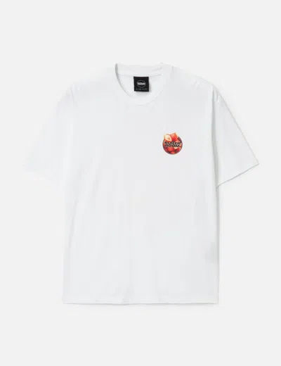 Boiler Room Strawberry Logo T-shirt In White