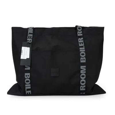 Boiler Room Tonal Black Bag