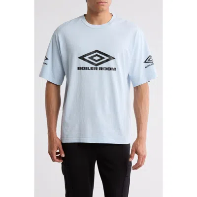 Boiler Room Umbro Washed Graphic T-shirt In White