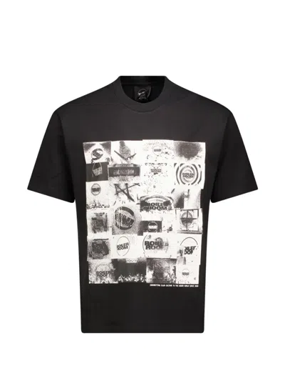 Boiler Room Video Collage Photo T-shirt In Black