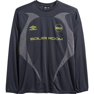 Boiler Room X Umbro Football Graphic Jersey In Blue | ModeSens
