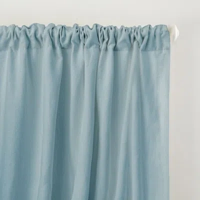 Bokser Home 100% French Linen Curtain Set In Wave