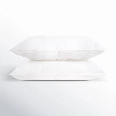 Bokser Home 100% French Linen Pillowcase Set In White