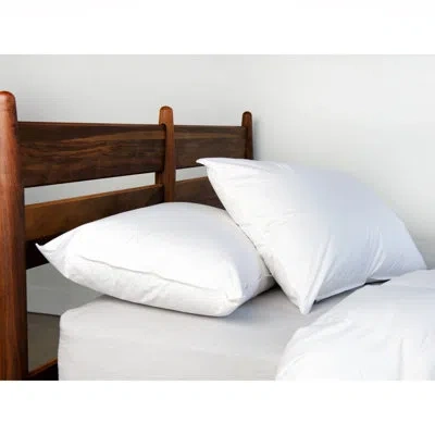 Bokser Home 2 Pack Plush White Duck Feather & Down Bed Pillow