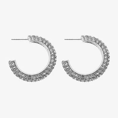 Bold Elements Bold Addiction Womens 1 Pair Earring Set In Silver