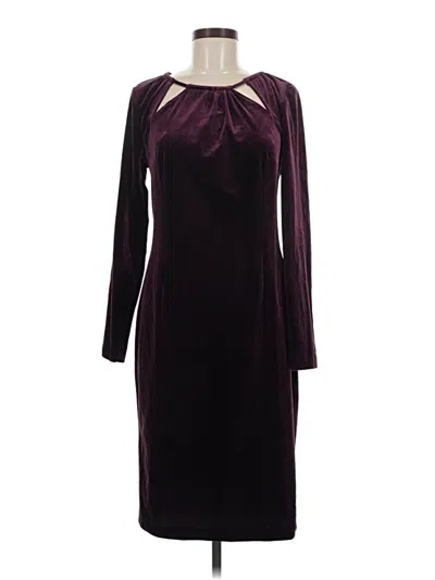 Pre-owned Bold Elements Cocktail Dress In Burgundy