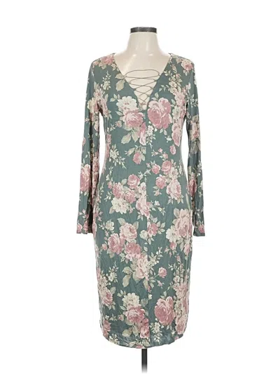 Pre-owned Bold Elements Cocktail Dress In Gray