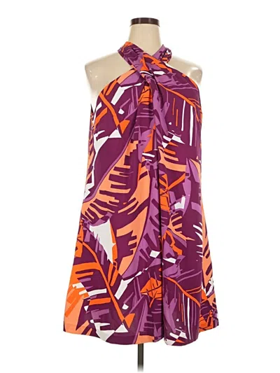 Bold Elements Cocktail Dress In Purple