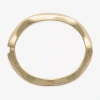 Bold Elements Gold Tone Womens Bangle Bracelet In Gold