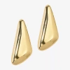 Bold Elements Gold Tone Womens Drop Earrings In Gold