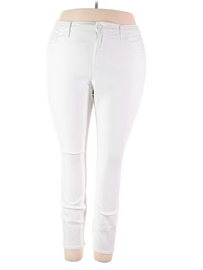 Pre-owned Bold Elements Jeggings In White
