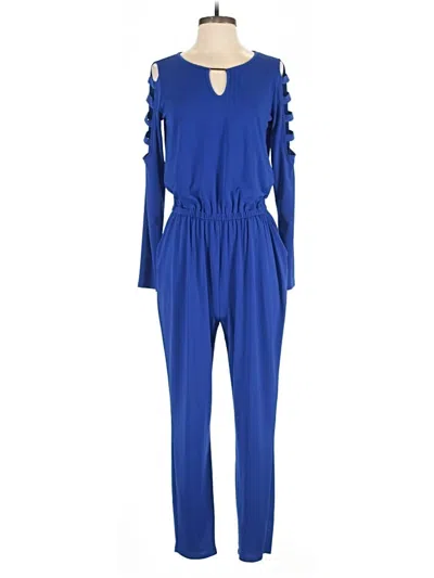 Pre-owned Bold Elements Jumpsuit In Blue