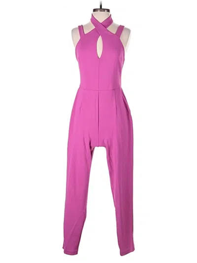 Pre-owned Bold Elements Jumpsuit In Pink