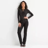 Bold Elements Womens Mid Rise Regular Fit Jean In Black