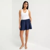 Bold Elements Womens Mini Flared Skirt In Multi