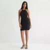Bold Elements Womens Sleeveless Bodycon Dress In Black