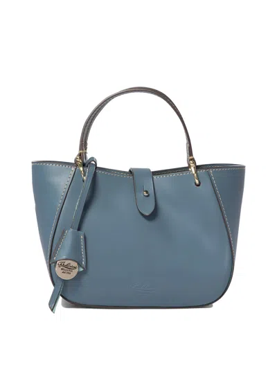 Boldrini Selleria Women's "camilla" Handbag In Light Blue