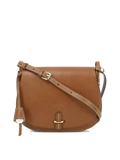Boldrini Selleria Women's "simona" Crossbody Bag In Brown