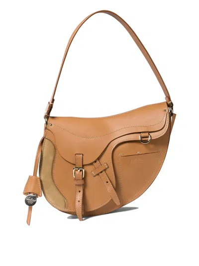 Boldrini Selleria Women's "sveva" Shoulder Bag In Beige