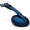 Bolin Webb X1 Matte Red Razor And Stand Set In Matte Blue