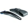 Bolin Webb X1 Nero Black Razor & Case In Black