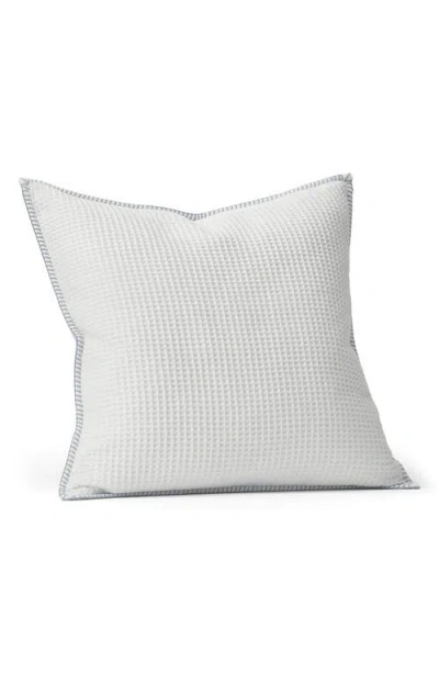 Boll & Branch Blanket Stitch Organic Cotton Waffle Weave European Sham
