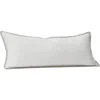 Boll & Branch Blanket Stitch Organic Cotton Waffle Weave Pillow Cover In White
