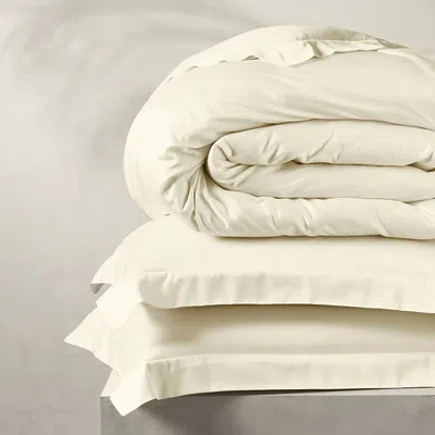 Boll & Branch Boil & Branch Reserve Duvet Set, King/cal King In Neutral