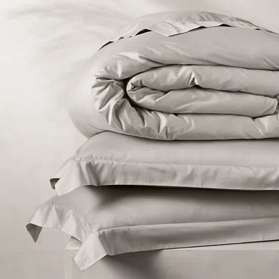 Boll & Branch Boil & Branch Reserve Duvet Set, King/cal King In Pewter