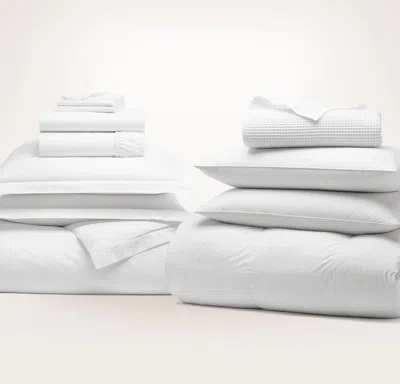 Boll & Branch Complete Percale Bundle In White