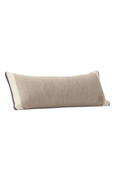 Boll & Branch Court Knit Decorative Pillow In Brown