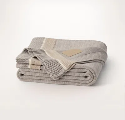 Boll & Branch Court Knit Throw Blanket