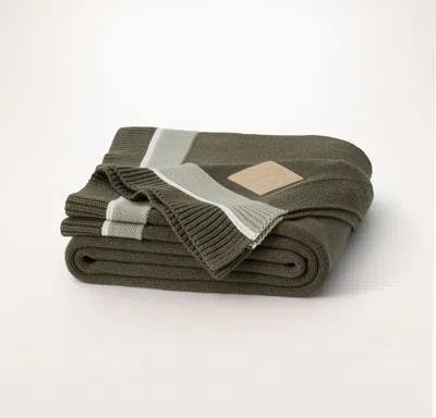 Boll & Branch Court Knit Throw Blanket In Multi