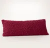Boll & Branch Cozy Bouclé Pillow Cover In Red