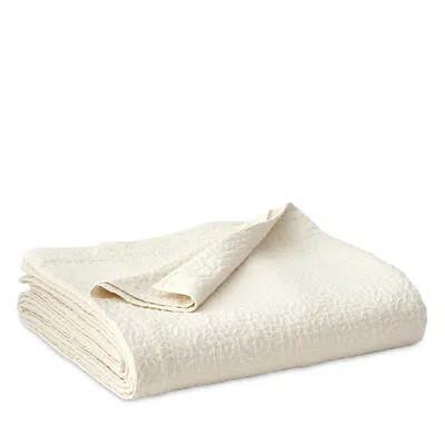 Boll & Branch Dappled Vela Classic Coverlet, King/cal King In White