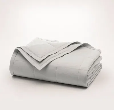 Boll & Branch Down Alternative Quilted Bed Blanket In Gray