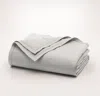 Boll & Branch Down Quilted Bed Blanket In Gray