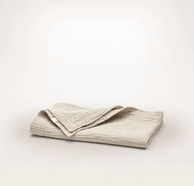 Boll & Branch Dream Baby Blanket In Neutral