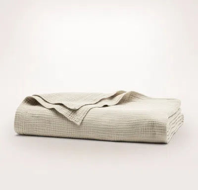 Boll & Branch Dream Bed Blanket In Neutral