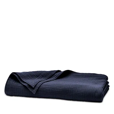 Boll & Branch Dream Bed Blanket, Full/queen In Blue