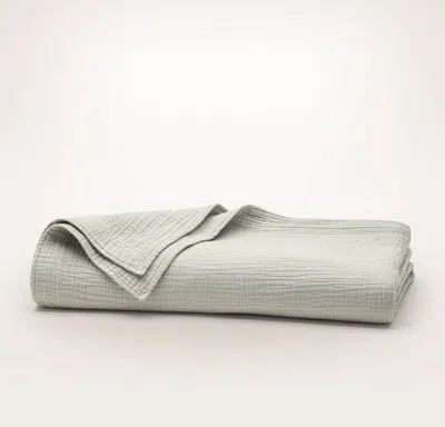 Boll & Branch Dream Bed Blanket In Gray