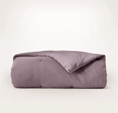 Boll & Branch Dream Comforter In Purple