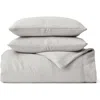 Boll & Branch Dream Duvet Cover & Shams Set In Gray