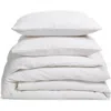 Boll & Branch Dream Duvet Cover & Shams Set In White