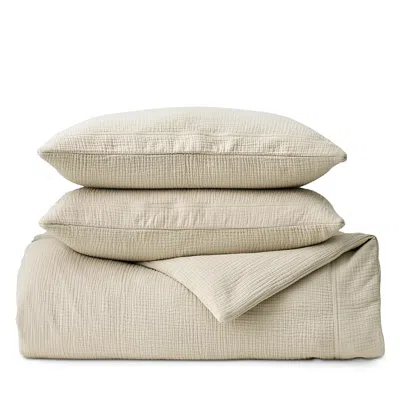Boll & Branch Dream Duvet Set, Full/queen In Brown